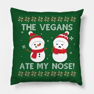 The vegans ate my nose Pillow