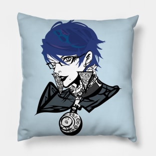 Bayonetta Font Pillow