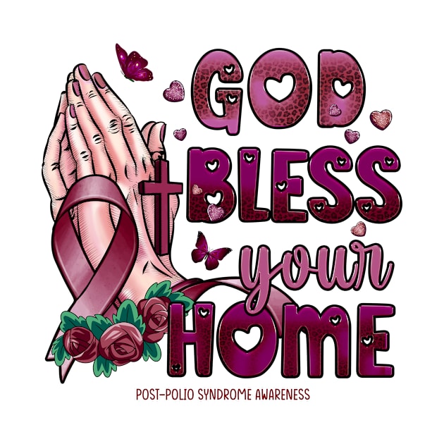 Post-Polio Syndrome Awareness - god bless faith hope by Lewis Swope