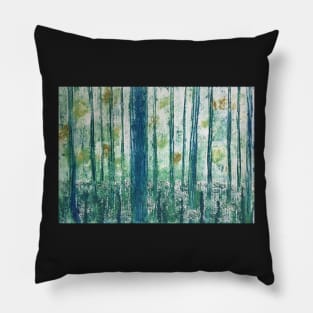 Collagraph Print Pillow