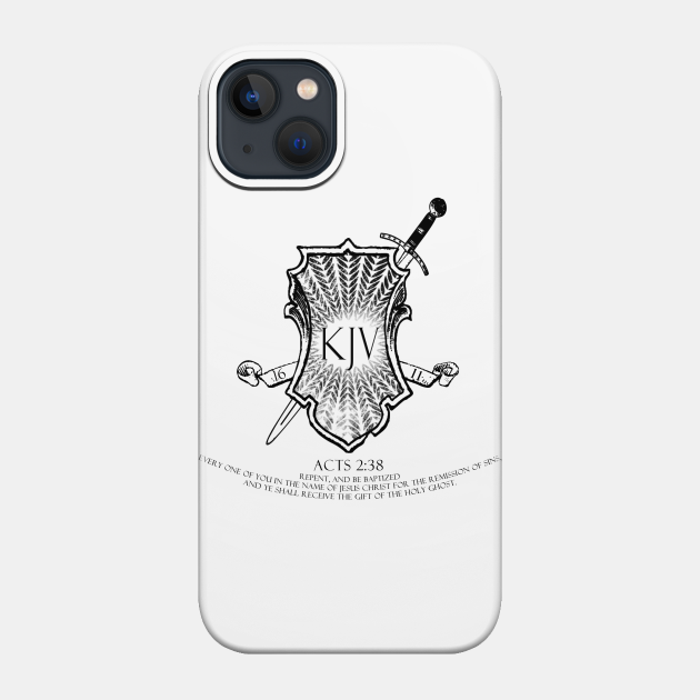 Acts 2:38 - Bible - Phone Case