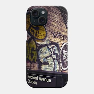 Bedford Avenue Graffiti Brooklyn NYC Phone Case