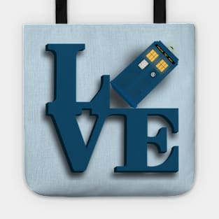 Doctor Who Love Tardis Tote