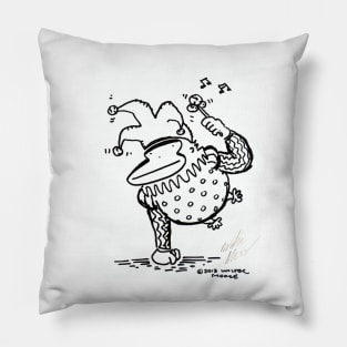 Jester Ape with Rattle Pillow