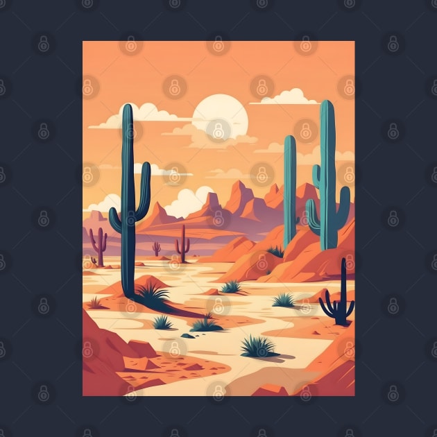 Desert Landscape by VivaLaRetro