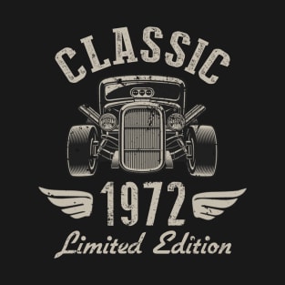 50 Year Old Gift Classic 1972 Limited Edition 50th Birthday T-Shirt