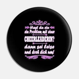 Cheerleader Akrobatik Sport Squads Leidenschaft Pin