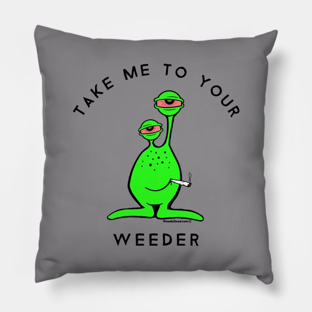 Stoner Humor Pillow by weedtshirts