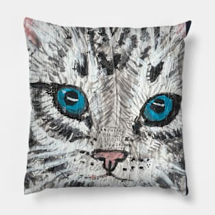 Tabby cat Pillow