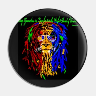 LION BOUND BY LOVE AND UNITY Pin