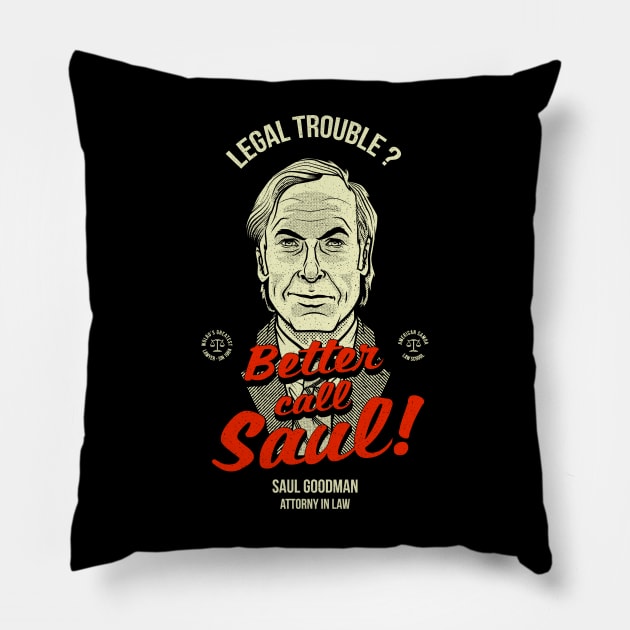 Better call saul Pillow by redwane