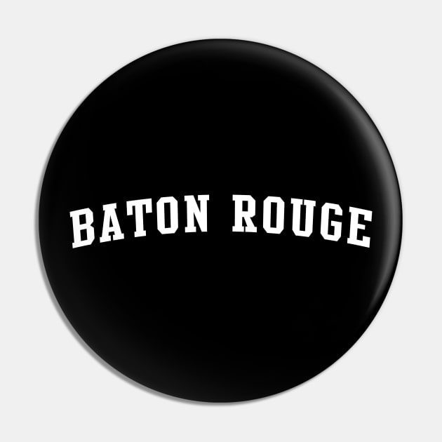 Baton Rouge Pin by Novel_Designs