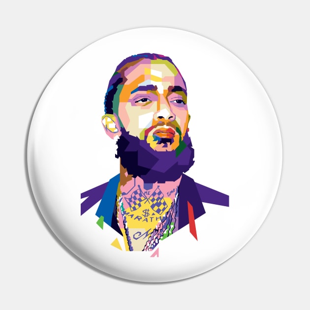 Nipsey Hussle Pin by REKENINGDIBANDETBRO