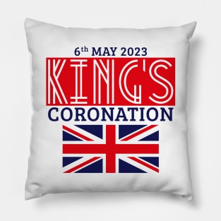 King’s Coronation, 6th May 2023 (Red) Pillow