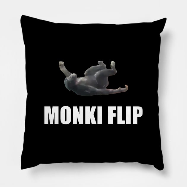 Monki Flip Pillow by giovanniiiii