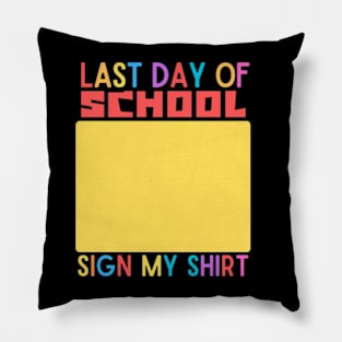 Last-day-of-school Pillow