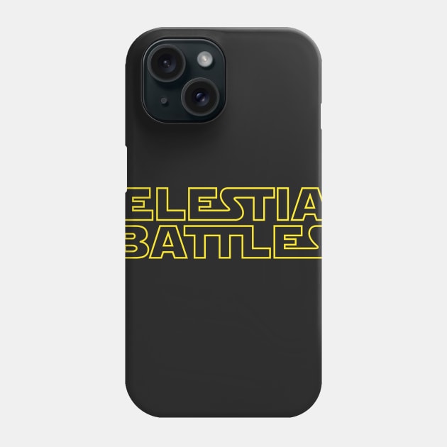 Celestial Battles Phone Case by PWPlatypus