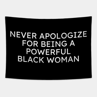 Powerful Black Woman Tapestry