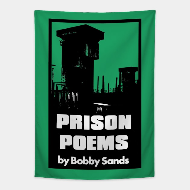 Bobby Sands Prison Poems Tapestry by feck!