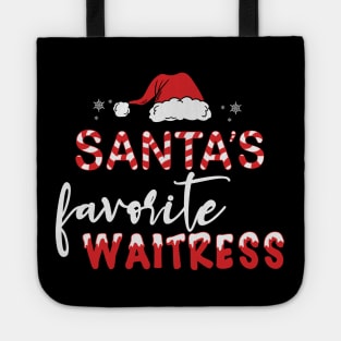 Santa's Favorite waitress Tote