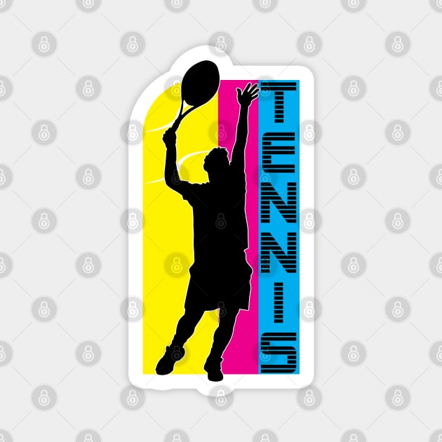 TENNIS Magnet by Mara Bun