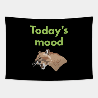 Bad Mood Warning Tapestry