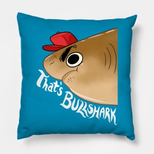 Sharks With Hats - Bull Shark Pillow