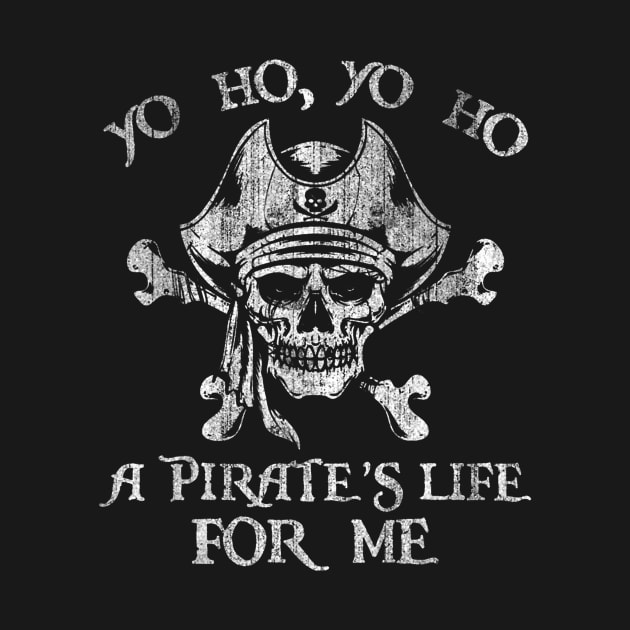 Yo Ho Yo Ho A Pirates Life For Me Skulls by Aleem James