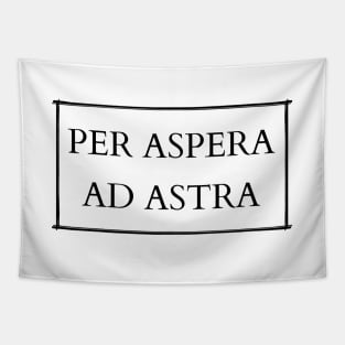 Per aspera ad astra Tapestry