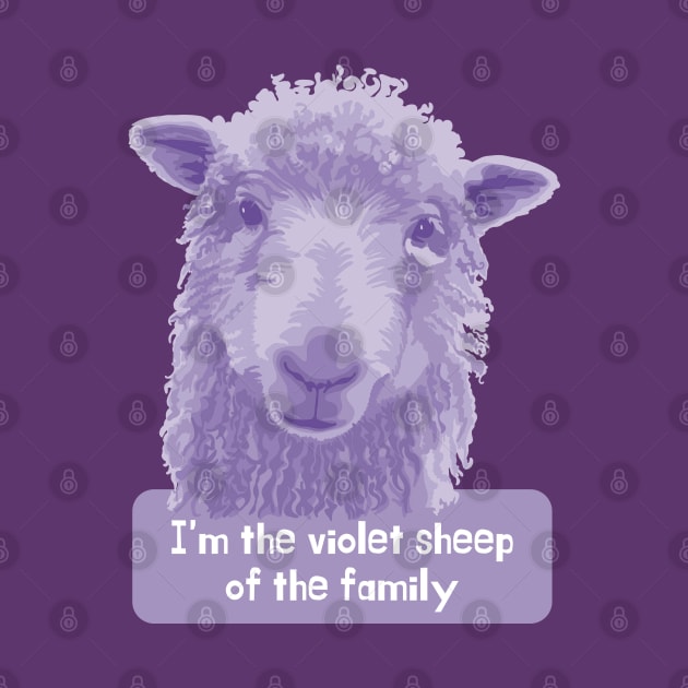 The Violet Sheep Of The Family by Slightly Unhinged