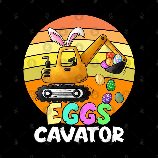 Easter EggsCavator Digging Easter Eggs by Dibble Dabble Designs