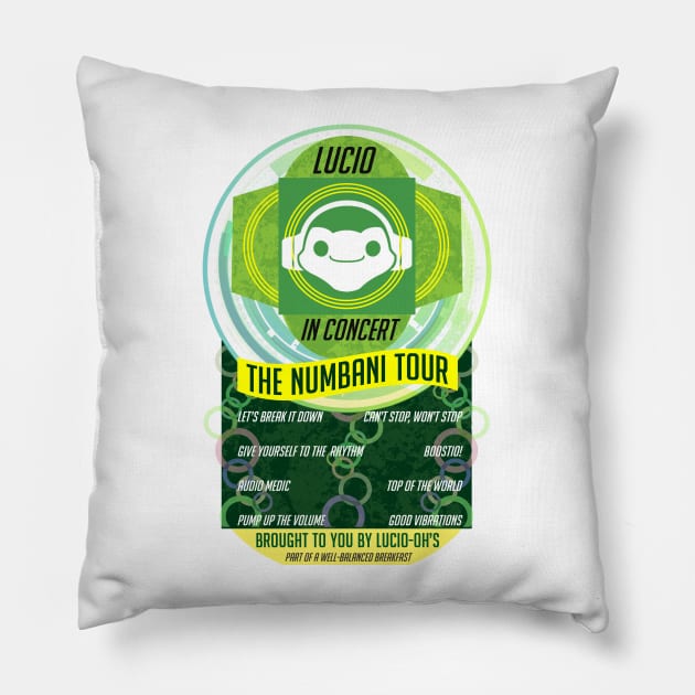Lucio Live! Pillow by remarcable