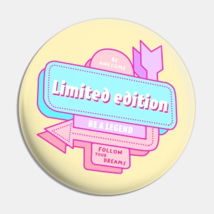 LIMITED EDITION pastel color version Pin