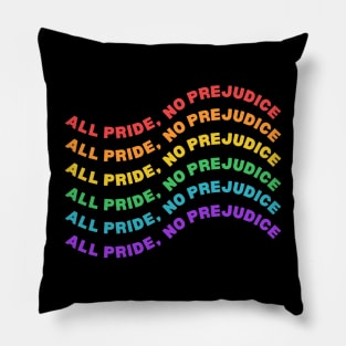 all pride no prejudice Pillow