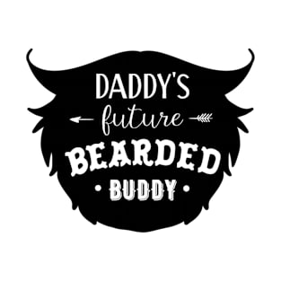 Daddys Future Bearded Buddy Cute Gifts for Boys T-Shirt