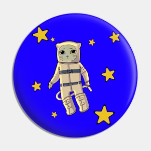 Catstronaut Pin