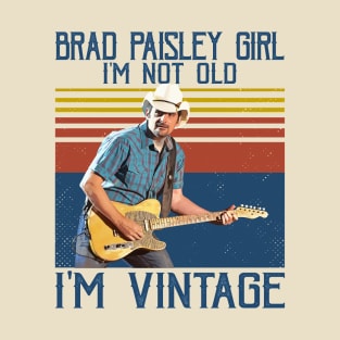 Country Harmony Brad Paisley's Vocal And Guitar Synergy T-Shirt