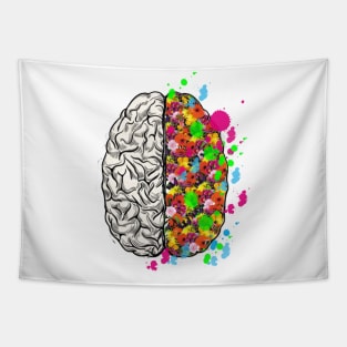 Creative side of your brain Tapestry