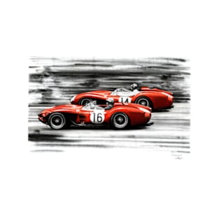 Ferrari 250TR, Phil Hill, Peter Collins T-Shirt