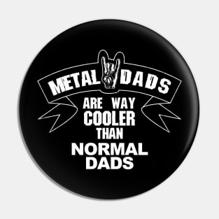 Best Metalhead Dad Best Dad Gift For Father's Day Pin