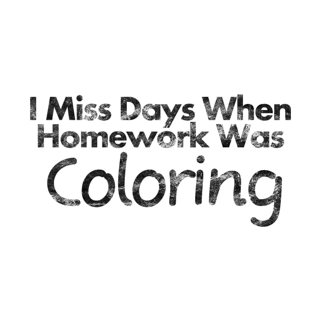 Homework Coloring by SillyShirts