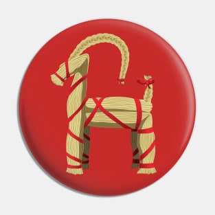 Yule Goat Pin