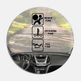 funny warning symbols on car dashboard Pin