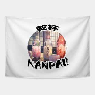 Japanese Sake – Anime Sticker Tapestry