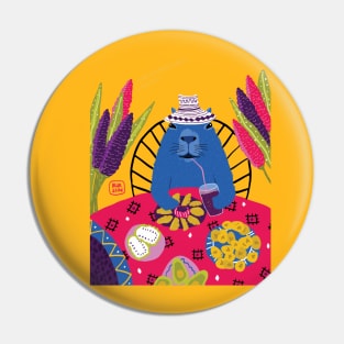 Colombian feast Pin