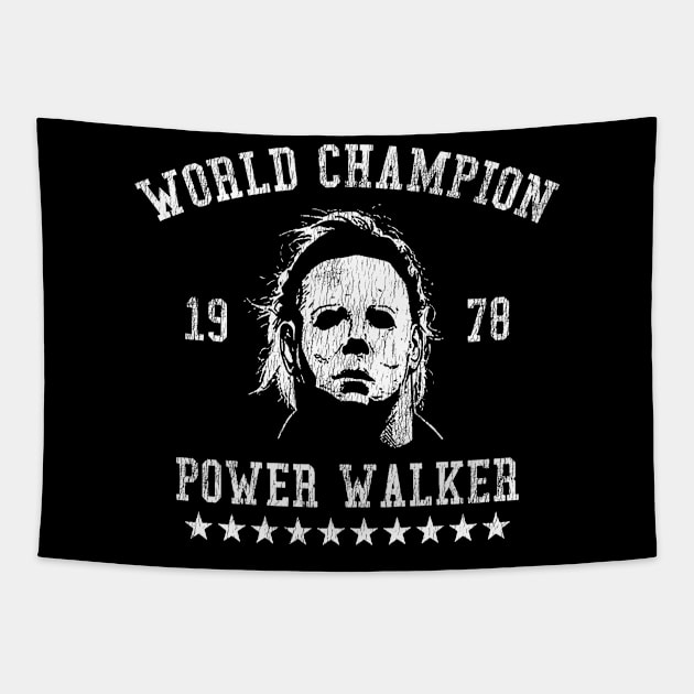 World Champion Power Walker Vintage Tapestry by kaulang