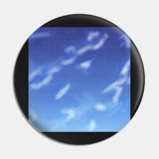 Blue Night Sky Pin