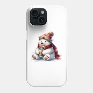 Christmas Polar Bear Phone Case