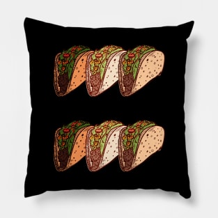 Taco Six Pack Pillow