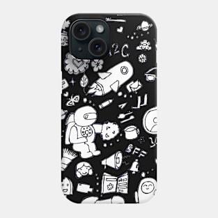 Doodle art Phone Case